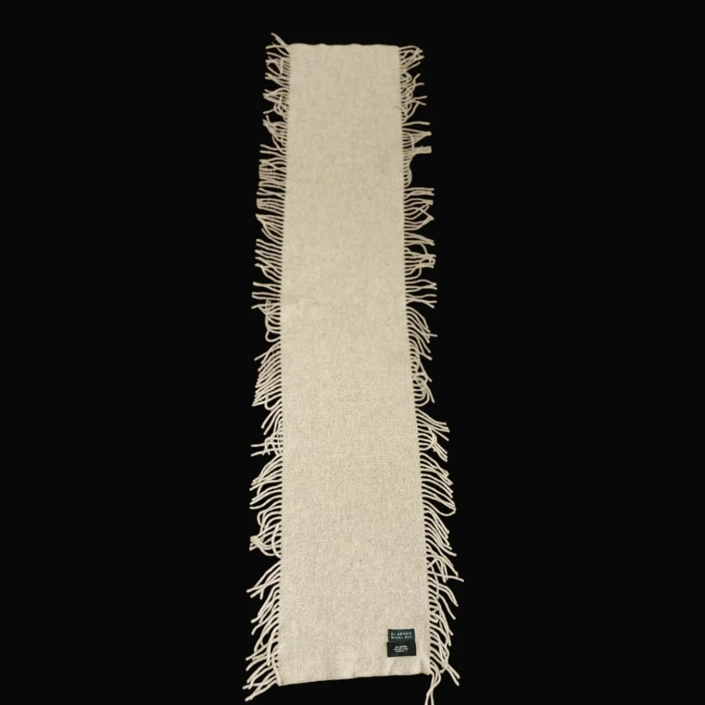 Blarney Woollen Mills made‎ in Ireland 100% lambswool scarf womens rectan…